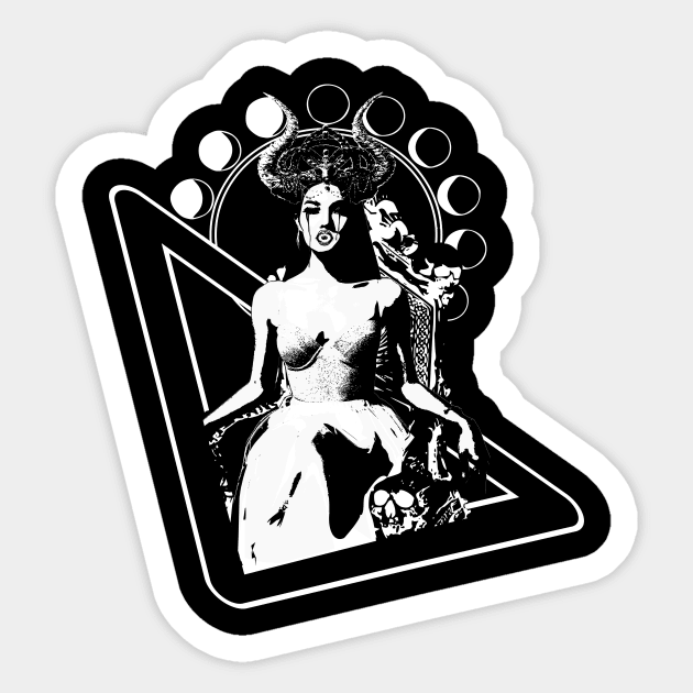 Dark Queen Sticker by MysticMoonVibes